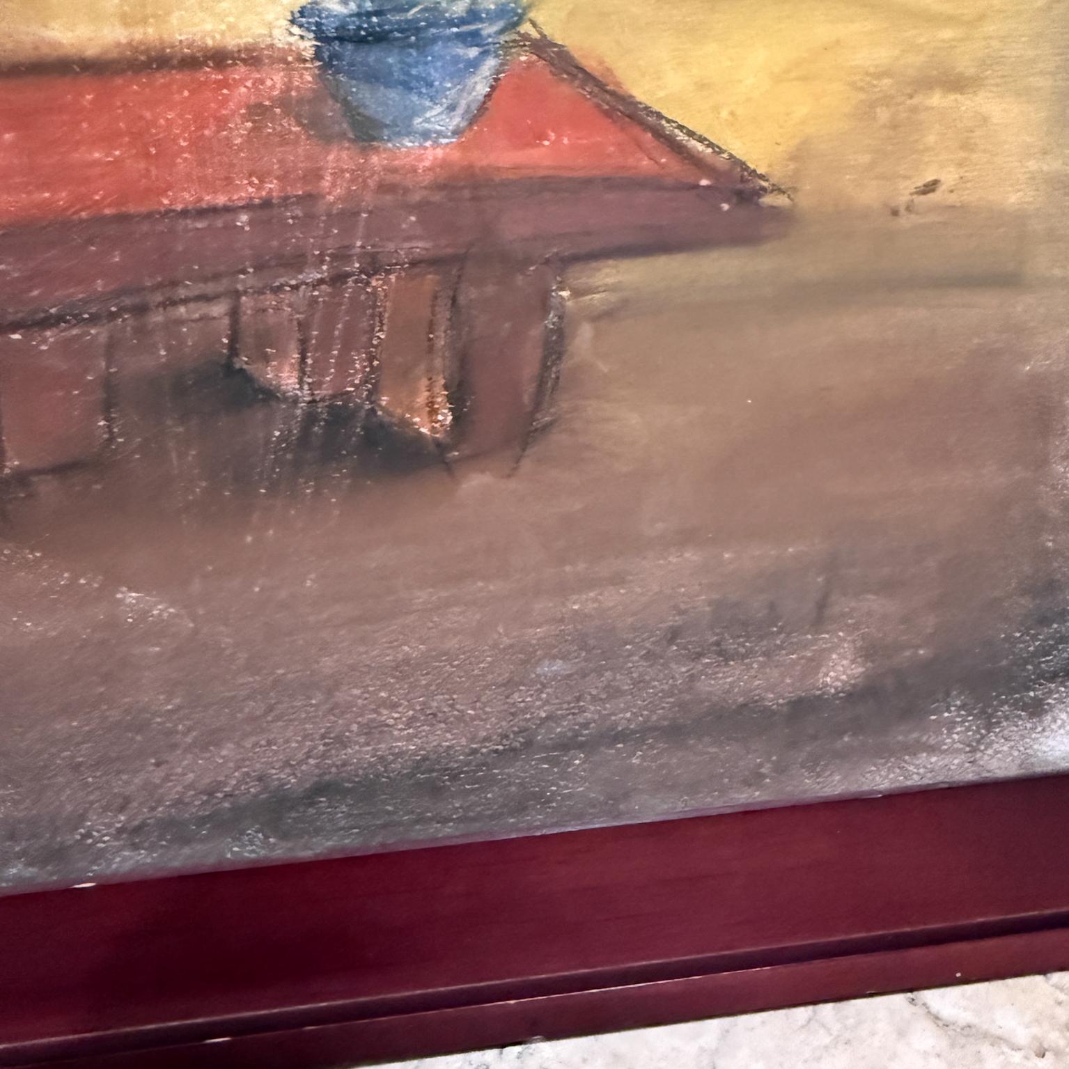 1990s Still Life Pastel Art Drawing P Romo For Sale 1
