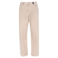 Vintage 1990s Stone Island Beige Trousers