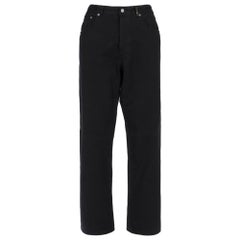 1990s Stone Island Vintage Man Black Trousers