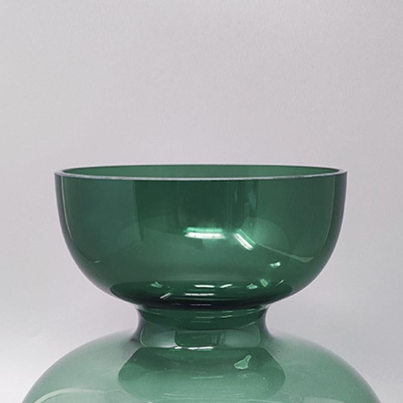 Dutch 1990s Stunning Green Vase by G. Jensen For Sale