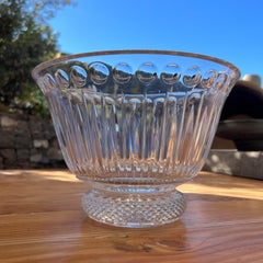 Bol de centre de table en cristal Sutton Place des années 1990 par Godinger