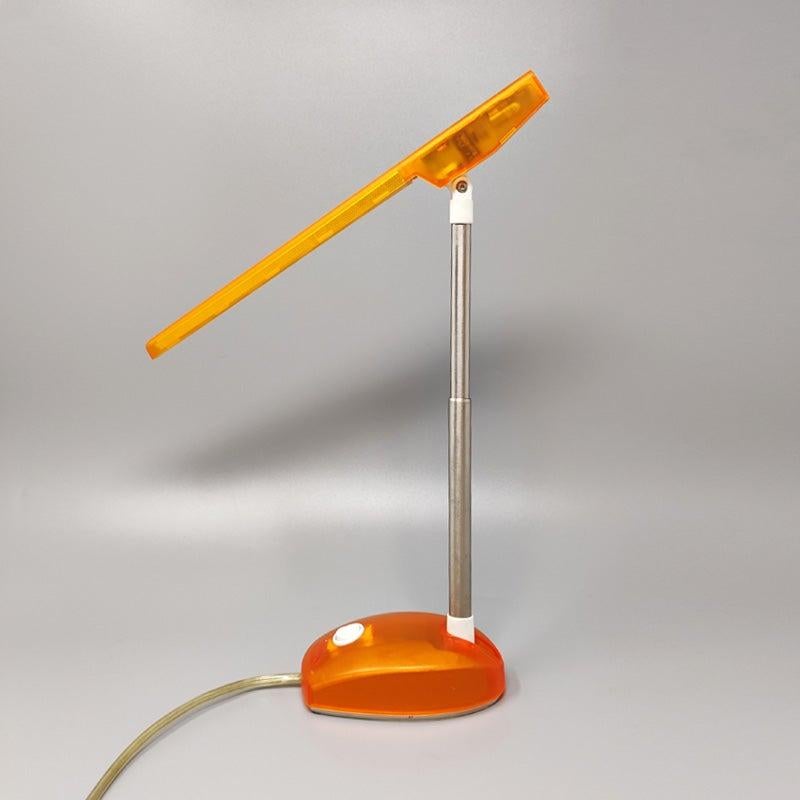 1990er Jahre, Tischlampe Microlight von Ernesto Gismondi für Artemide im Zustand „Hervorragend“ im Angebot in Milano, IT