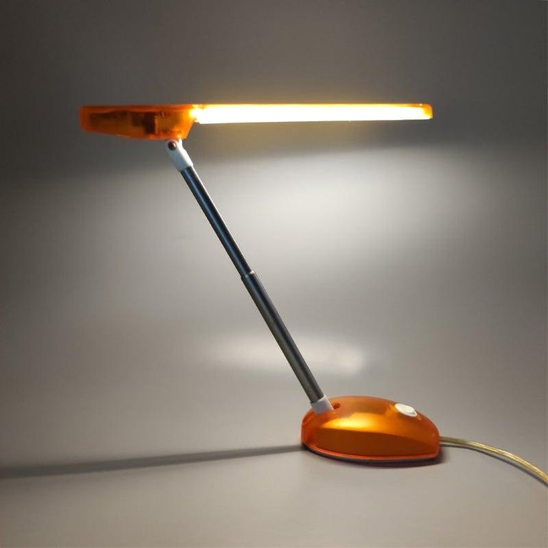 1990s, Table Lamp Microlight by Ernesto Gismondi for Artemide For Sale 1