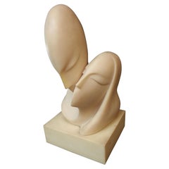 Vintage 1990s "the Lovers" Sculpture Bust
