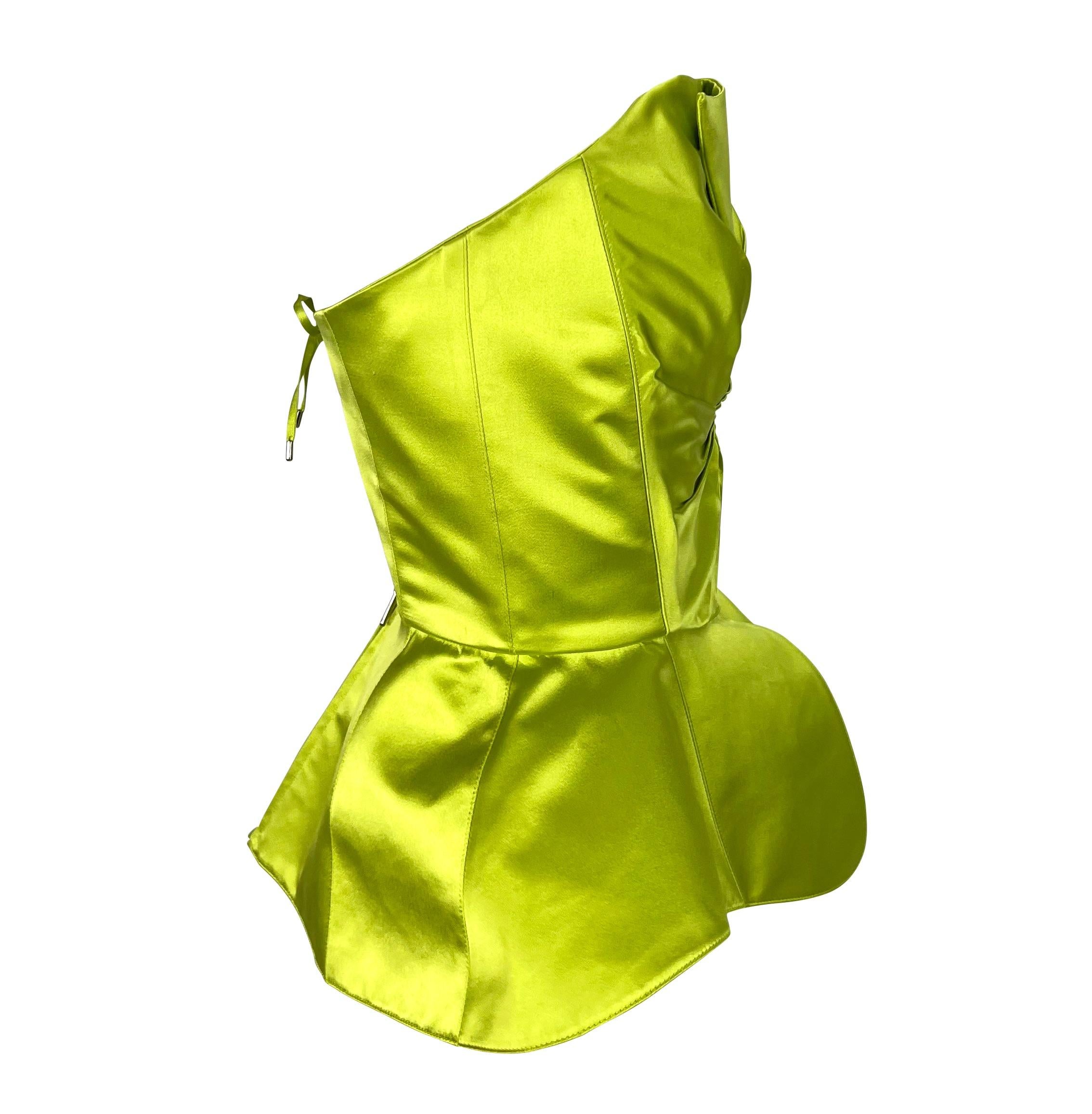 chartreuse green top