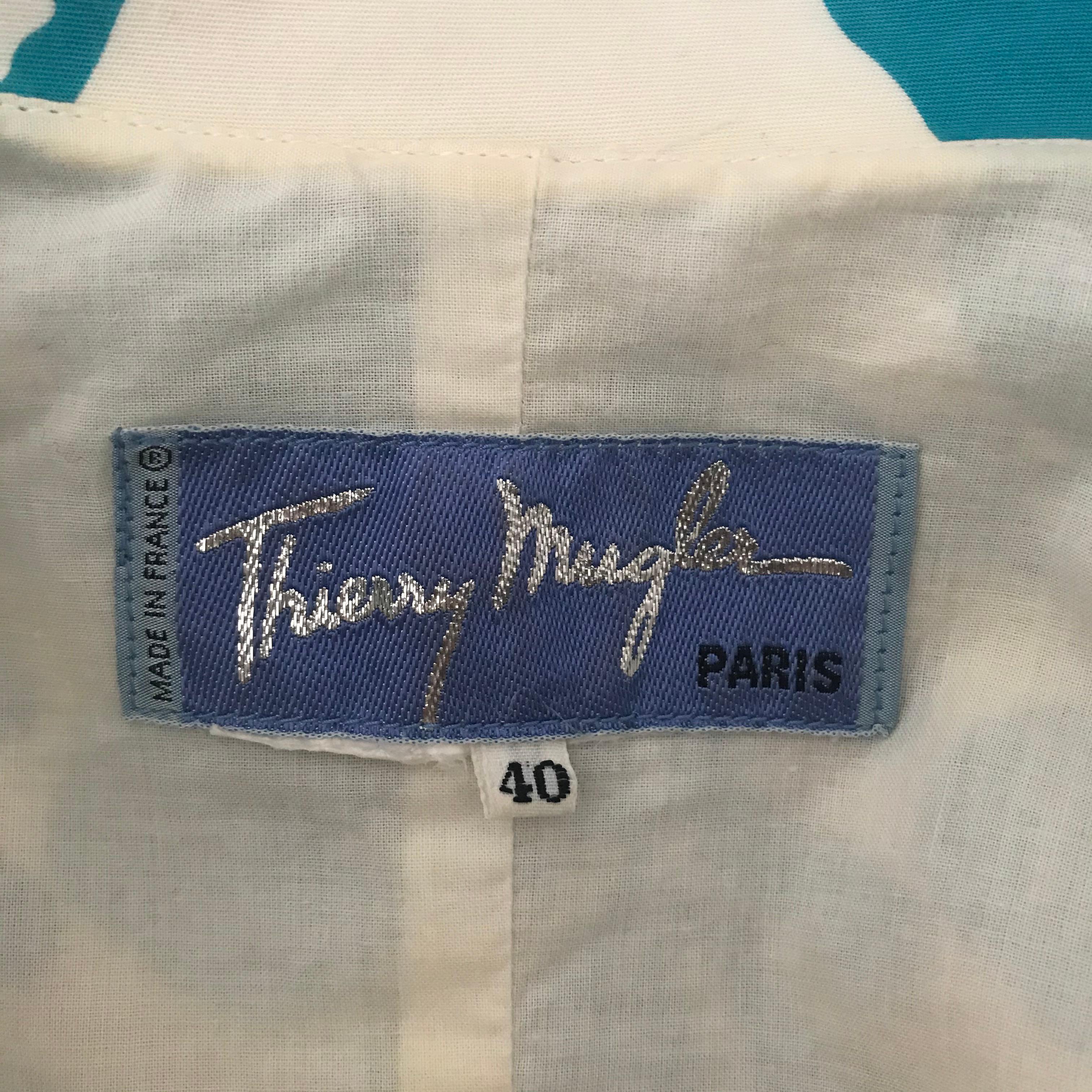1990's Thierry Mugler Hawaï Skirt Ensemble Small  For Sale 5