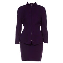 1990S THIERRY MUGLER Purple Ensemble