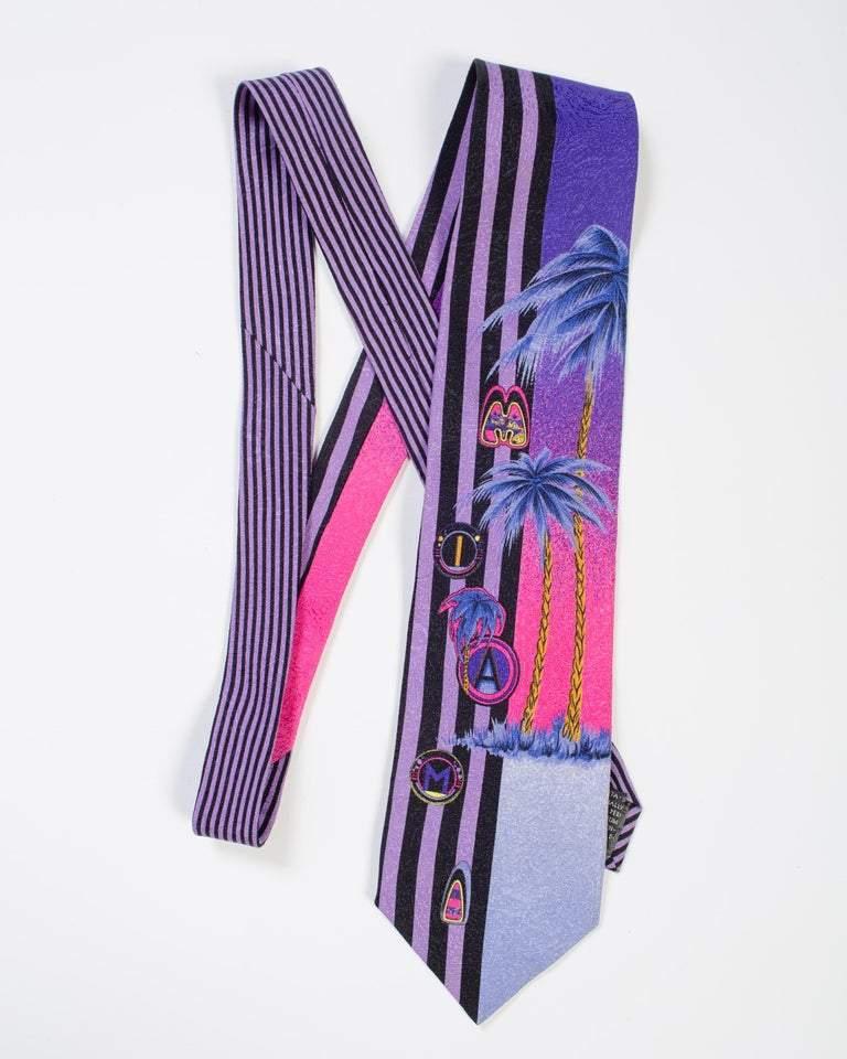 Purple 1990S Tie For Sale