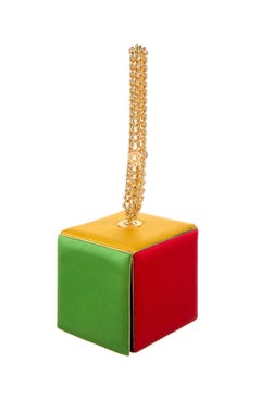 1990s Tiffany & Co Satin Cube Purse