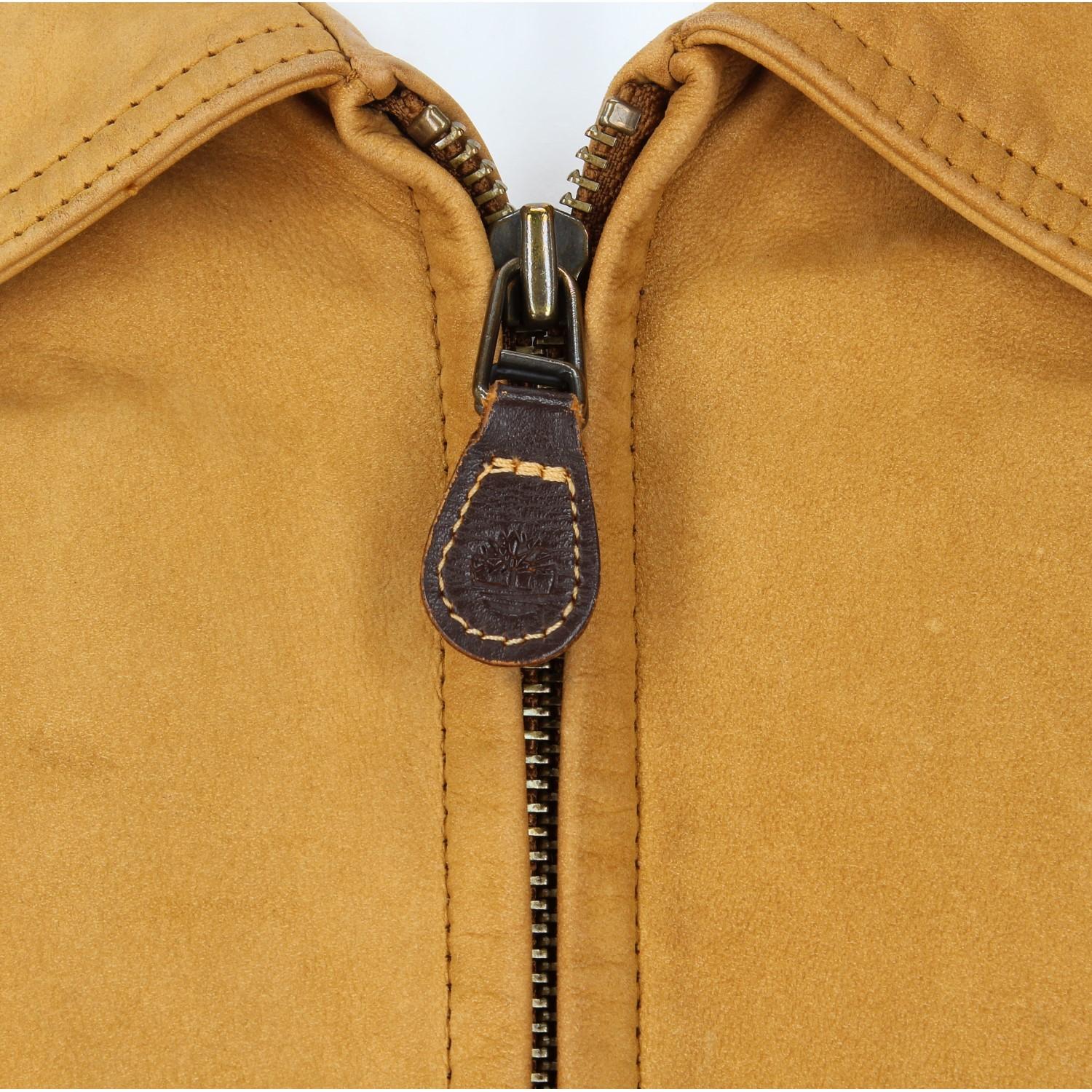 timberland leather jacket vintage