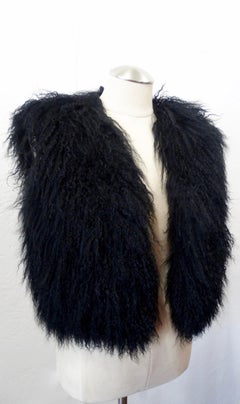 Tom Ford For Gucci 1990s Mongolian Lamb Vest