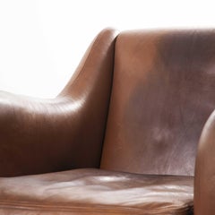 1990s Unique Balzac Armchair and Footstool, Matthew Hilton