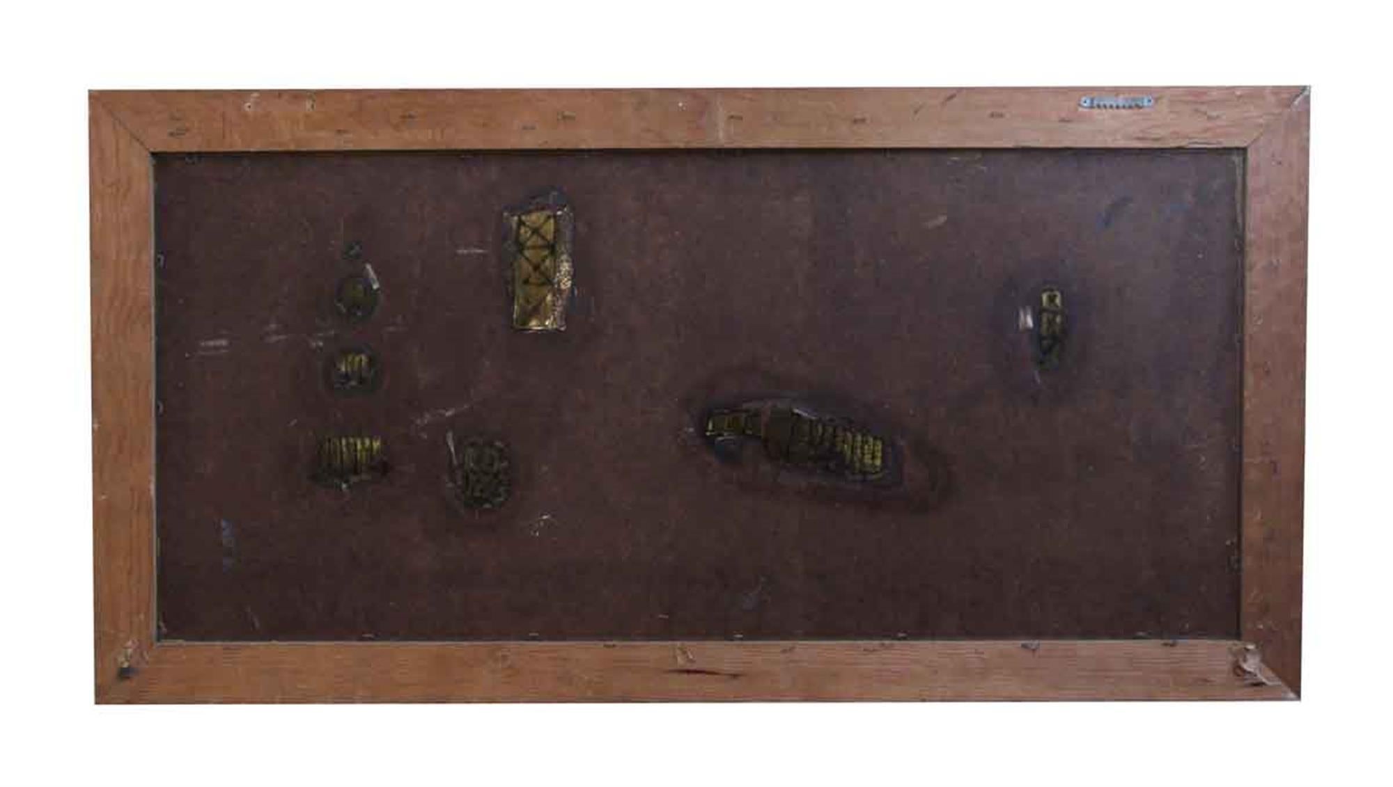 Fin du 20e siècle Peinture unique du Golden Gate Bridge réalisée par Ashbrook Studios à San Francisco, années 1990