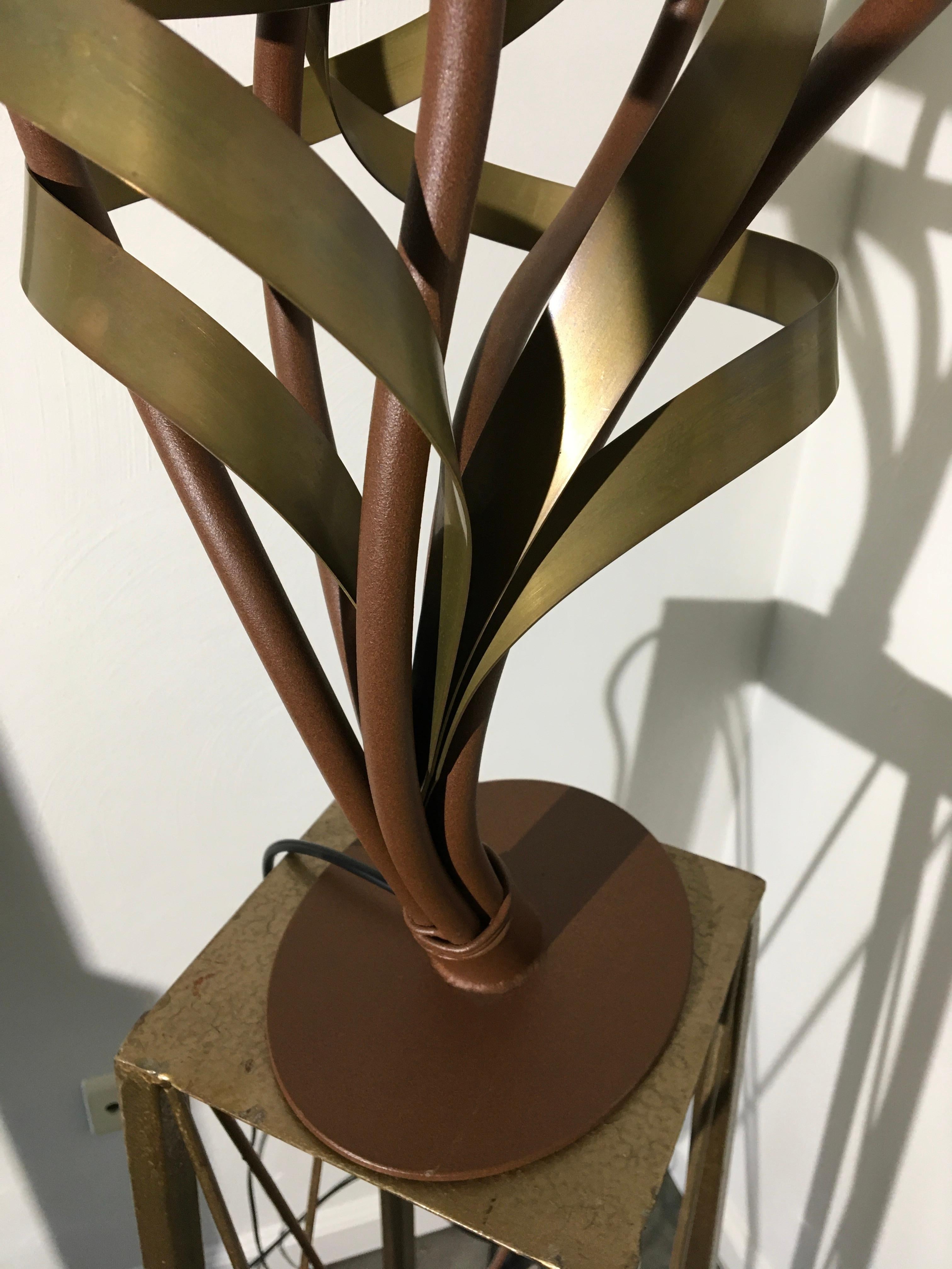 1990s Urban Metal Table Lamp Jacco Maris For Sale 9