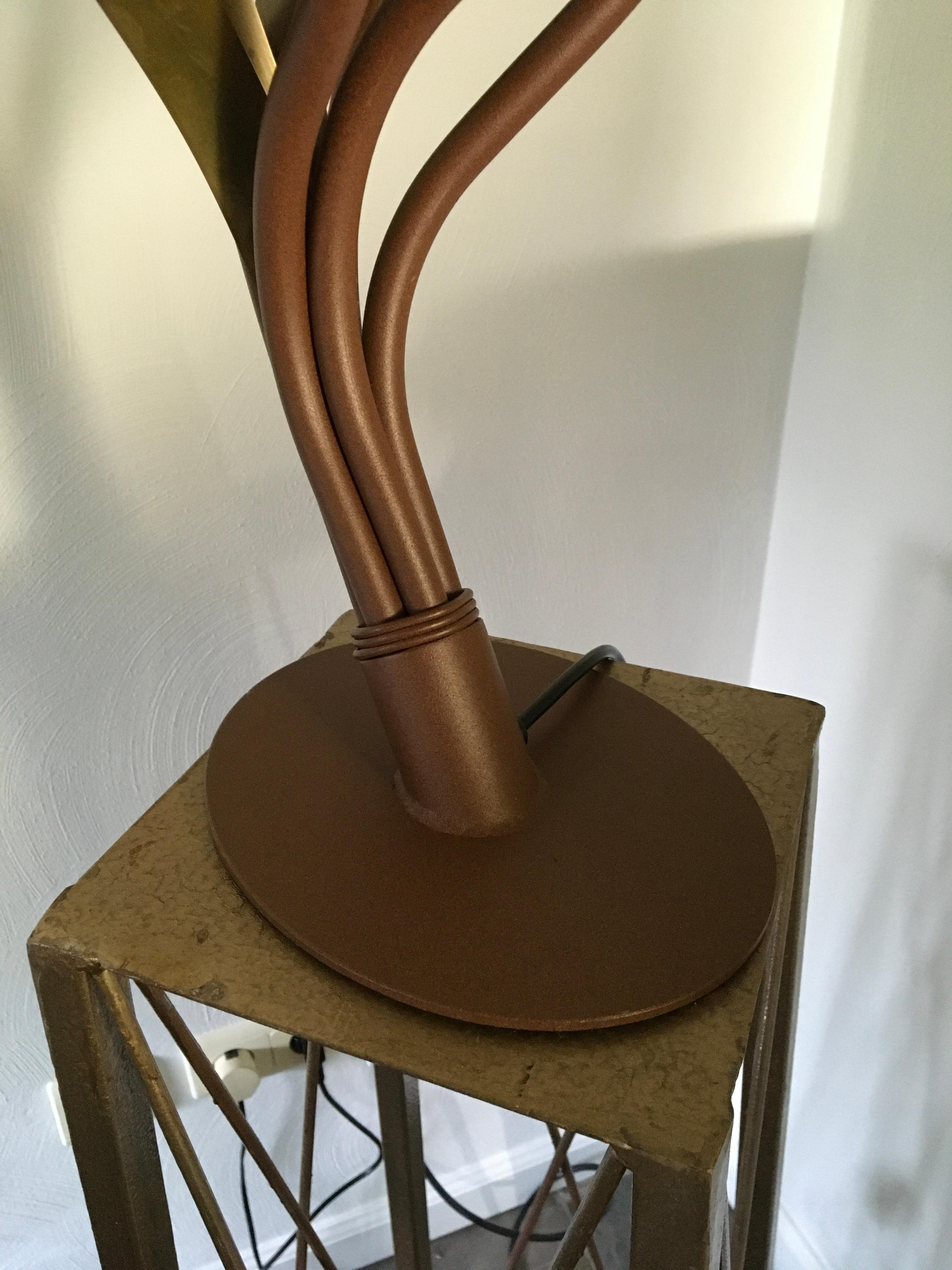 Dutch 1990s Urban Metal Table Lamp Jacco Maris For Sale