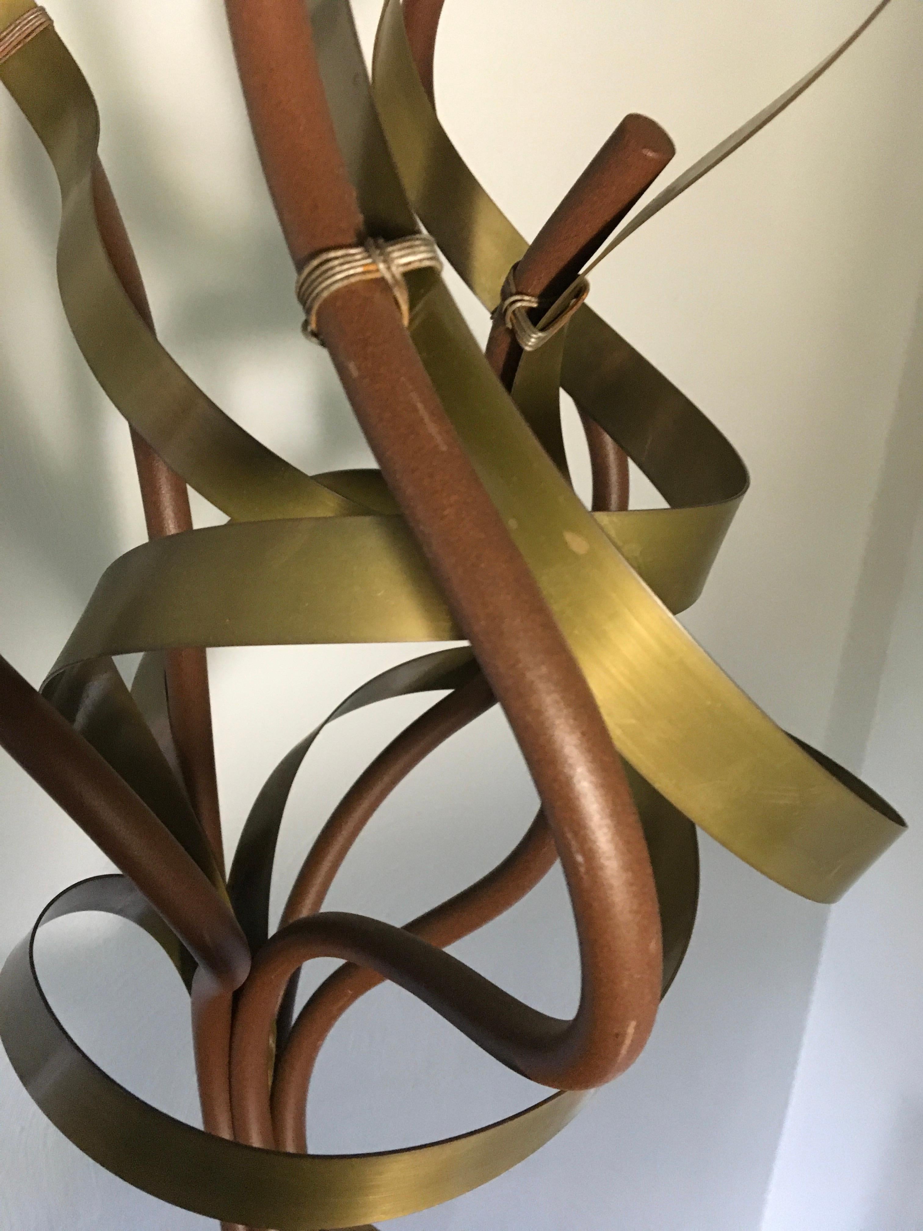 1990s Urban Metal Table Lamp Jacco Maris For Sale 2