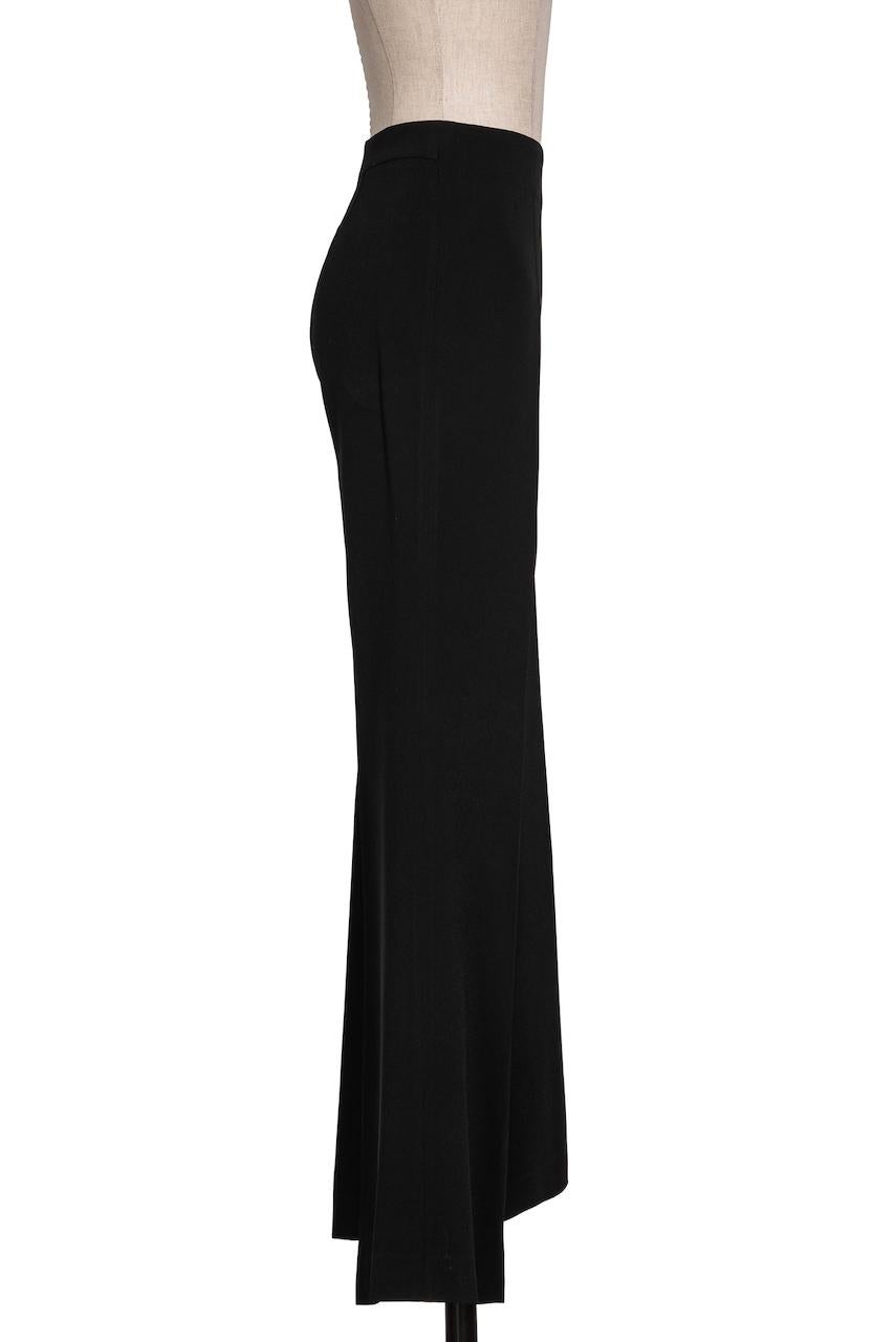 1990s VALENTINO Black Jacket & Trouser or Pant Suit For Sale 9
