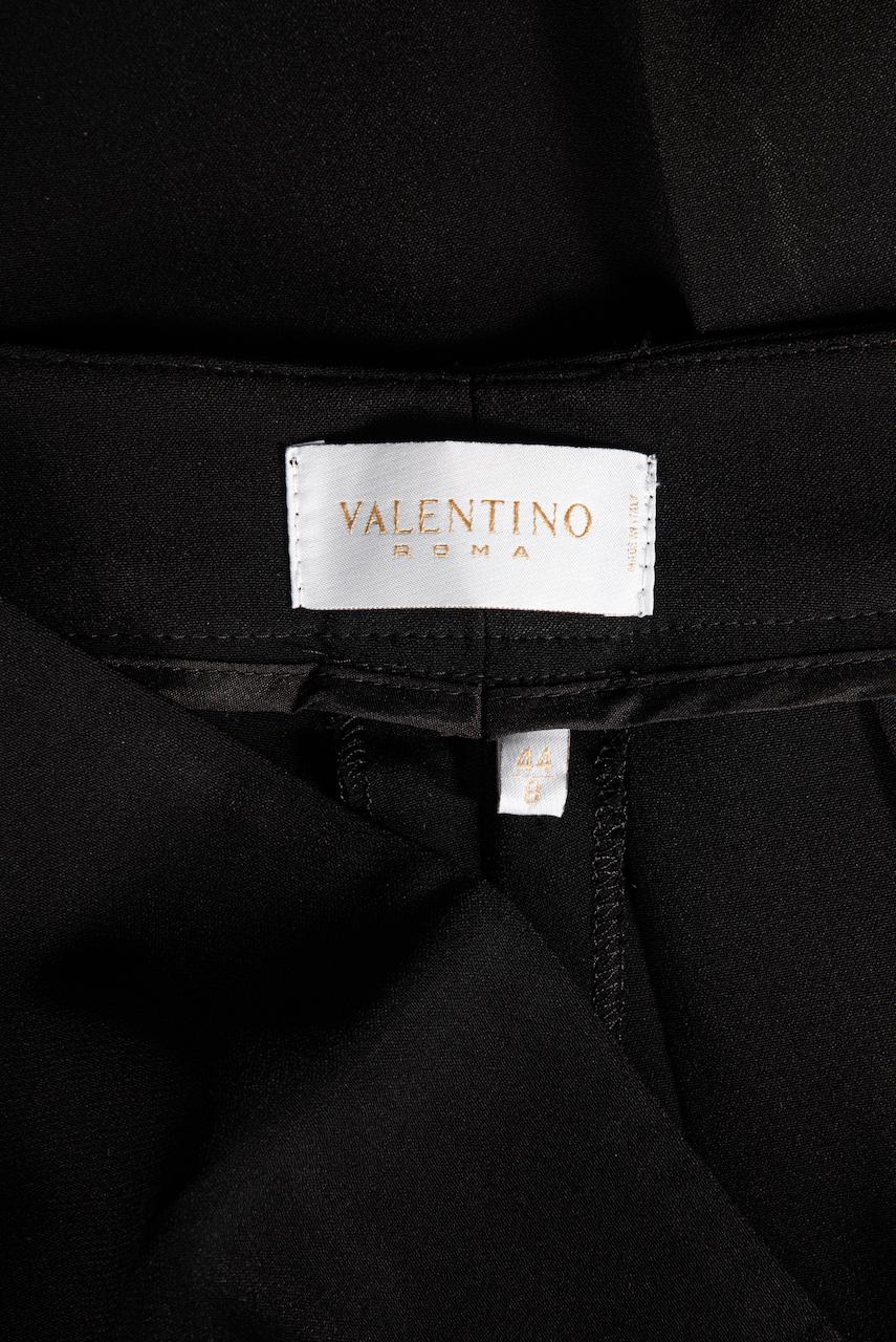 1990s VALENTINO Black Jacket & Trouser or Pant Suit For Sale 15