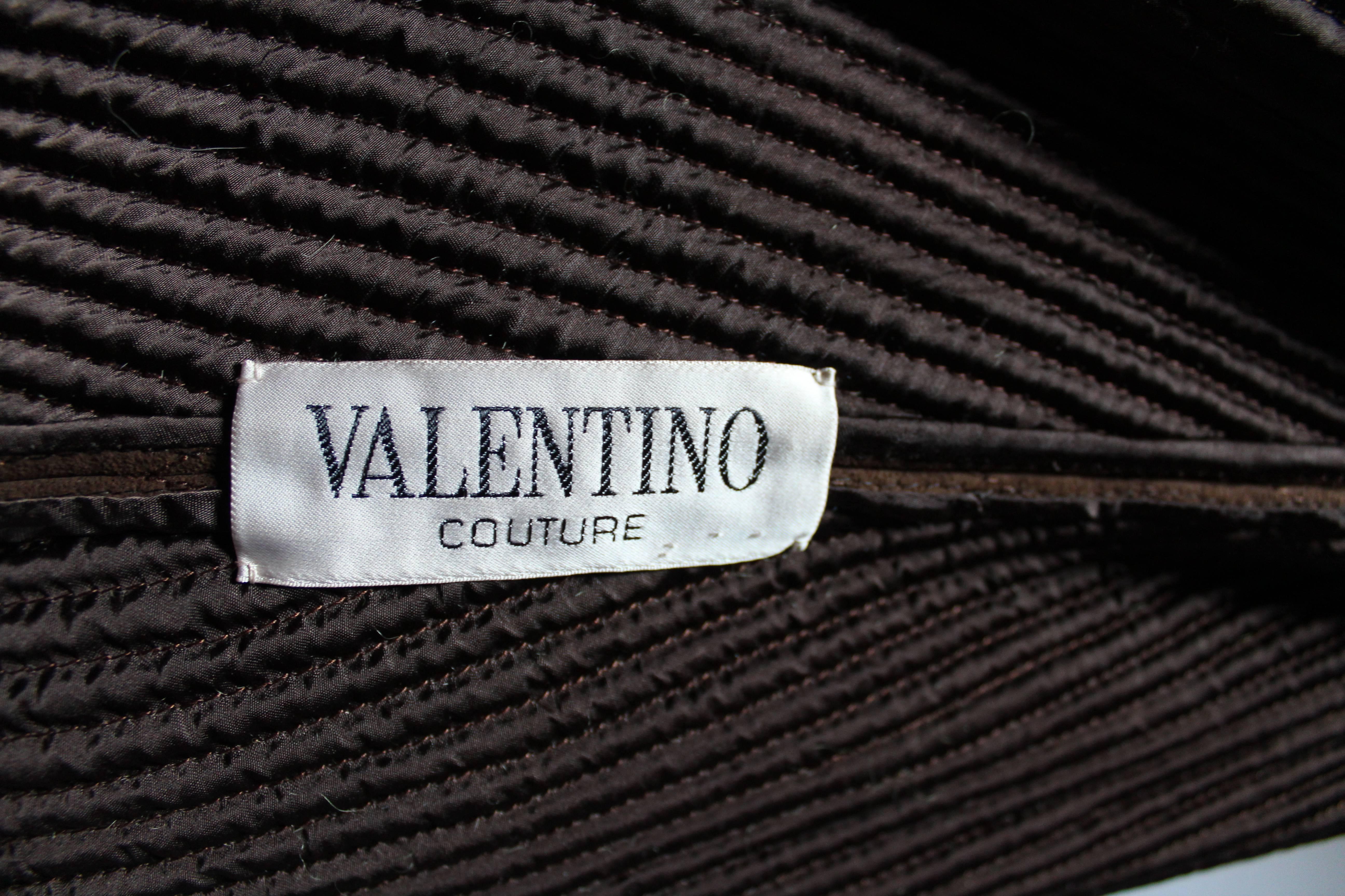 Valentino Piel de Zorro y Reno Marrón Años 90 en venta 1