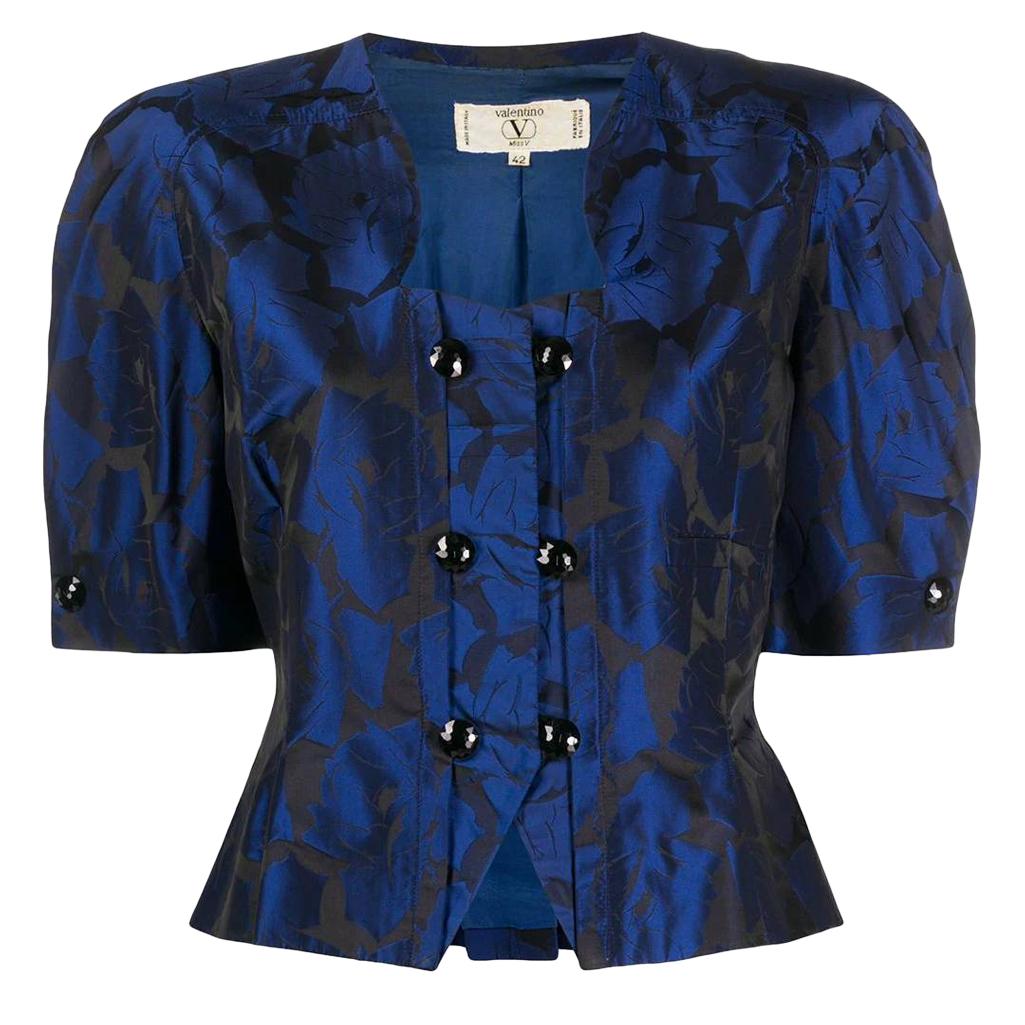 1990s Valentino Printed Top