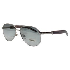 Retro 1990s Versace Aviator Sunglasses