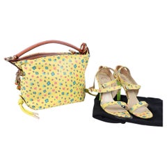 1990s Versace bag and shoes, size 38. Set. Excellent condition!