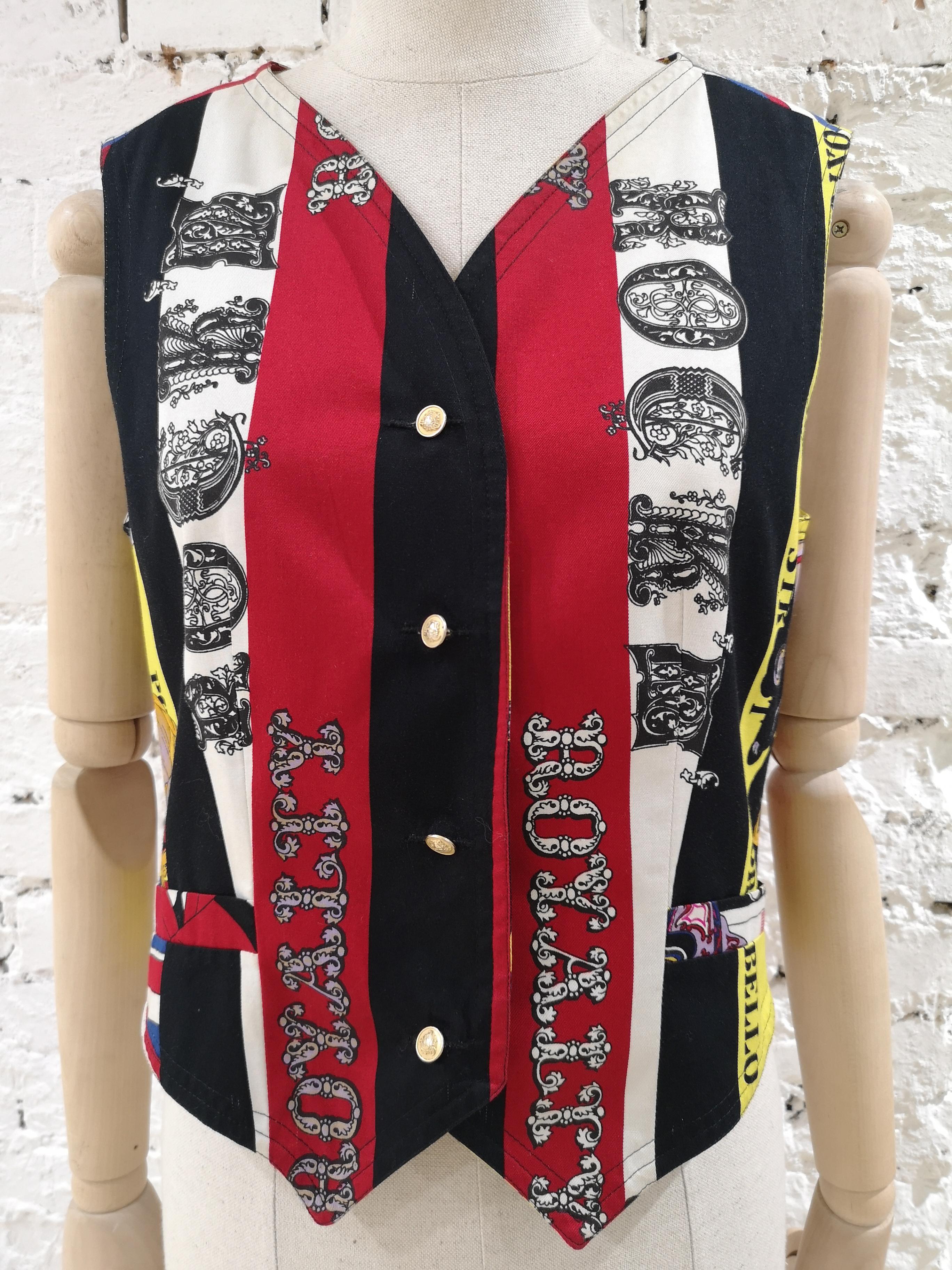 1990s Versace Beatles vest / gilet For Sale at 1stDibs
