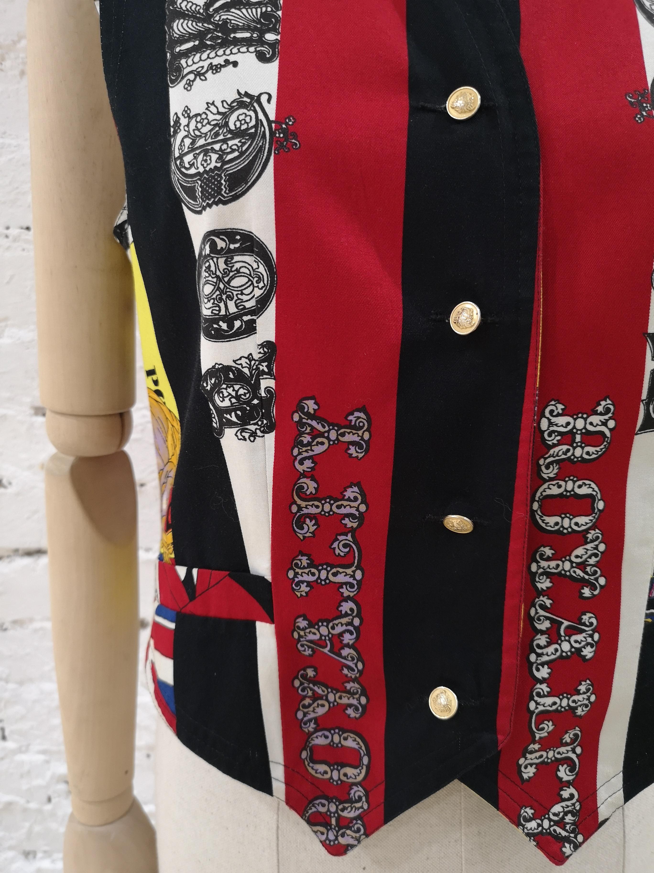 1990s Versace Beatles vest / gilet 11