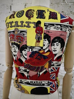 1990s Versace Beatles vest / gilet