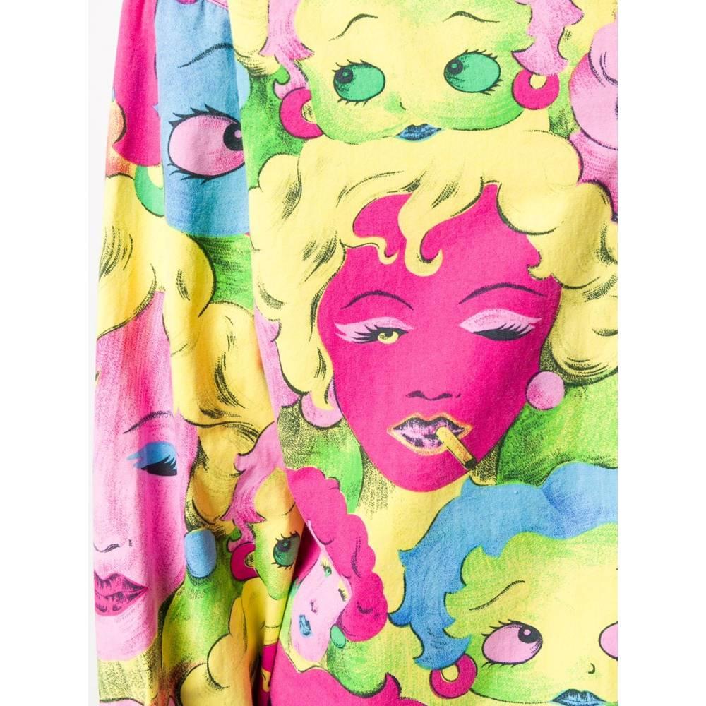 1990s Versace Betty Boop Shirt In Excellent Condition In Lugo (RA), IT