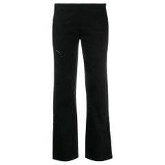 1990s Versace Black Trousers