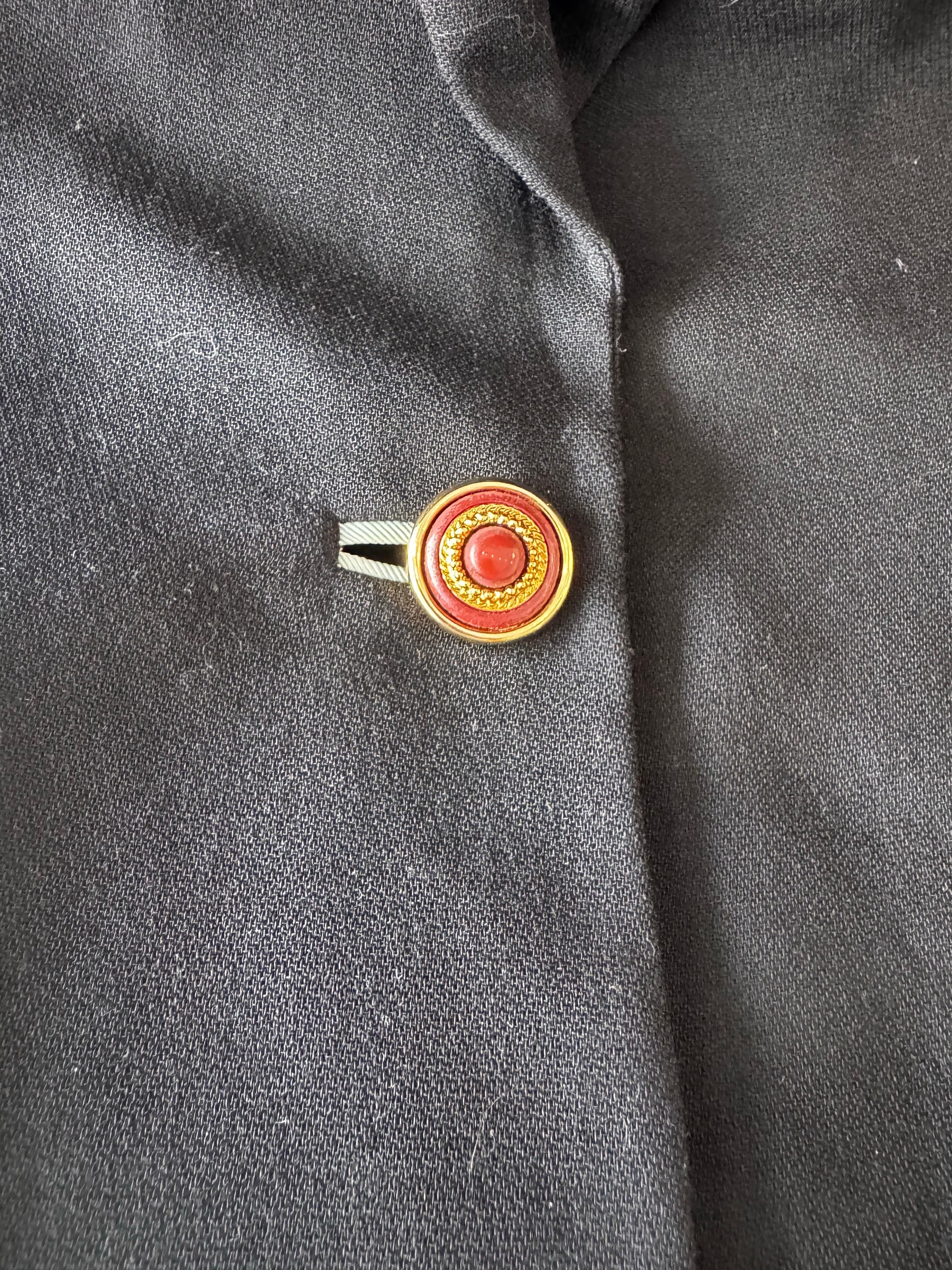 1990s Versace Instante Blazer For Sale 4