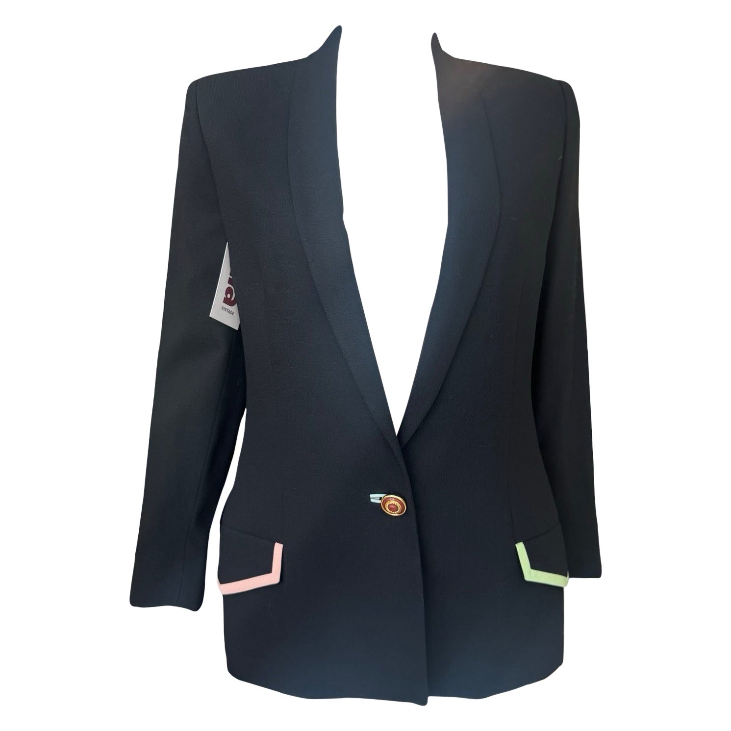 1990s Versace Instante Blazer For Sale