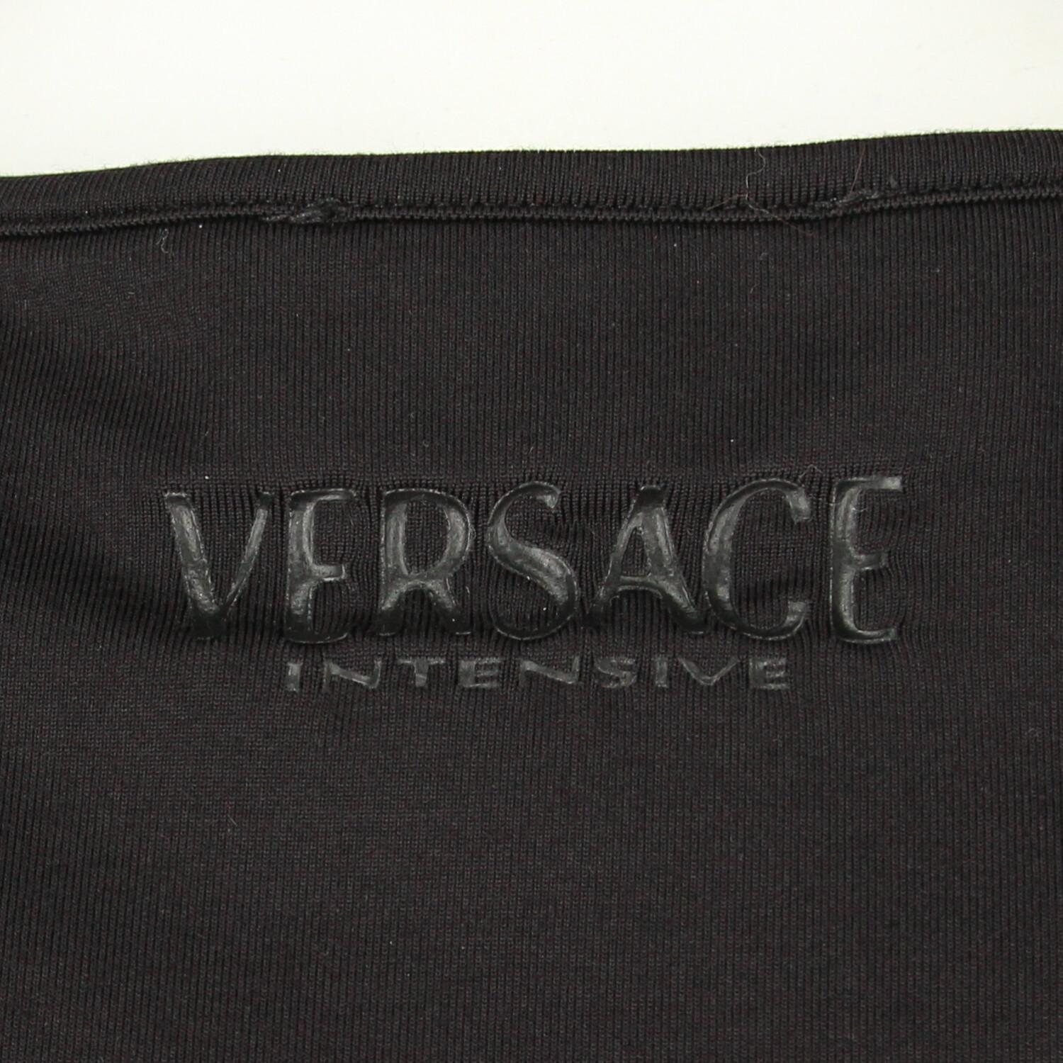 1990s Versace Intensive Black Top In Good Condition For Sale In Lugo (RA), IT