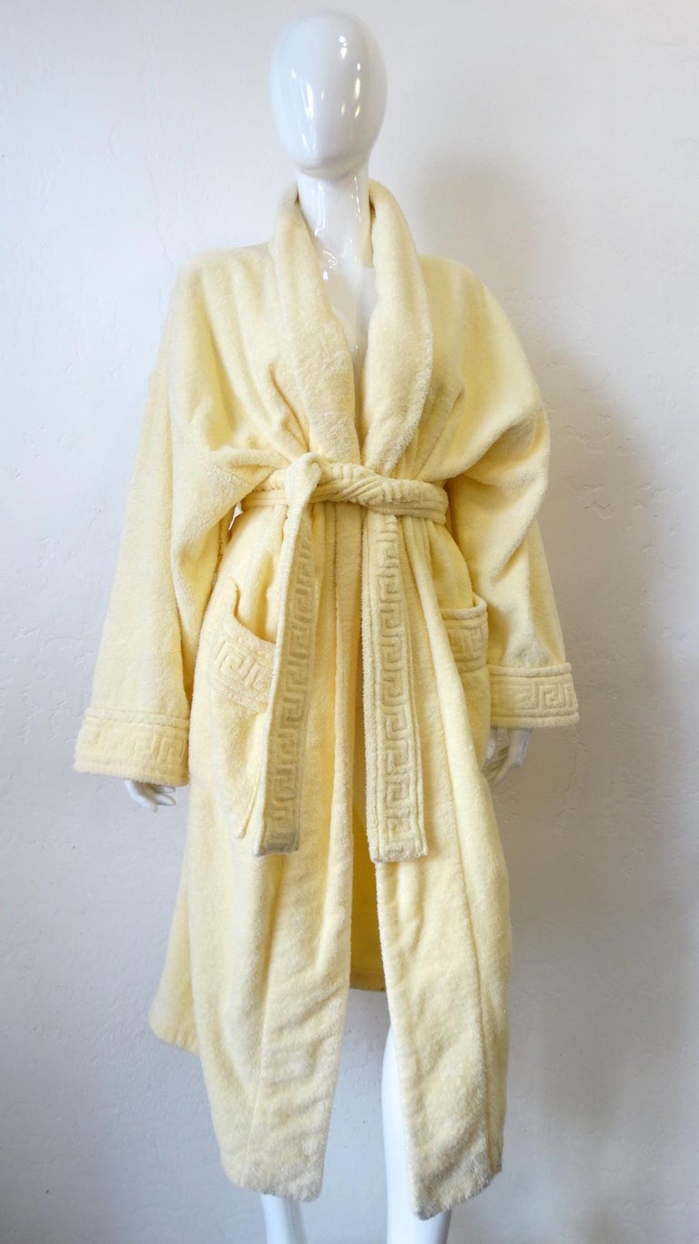 1990s Versace Medusa Head Bathrobe at 1stDibs versace medusa robe