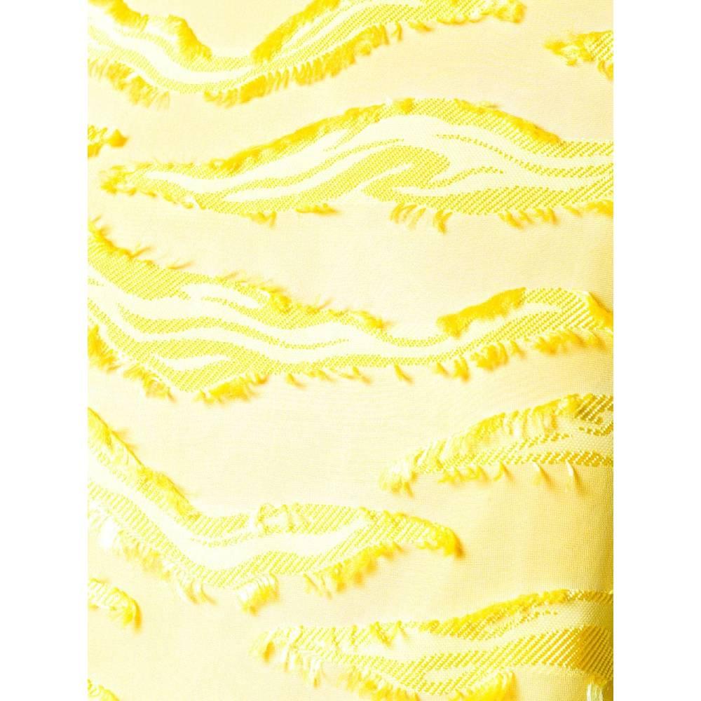 Women's 1990s Versace Yellow Midi Dress