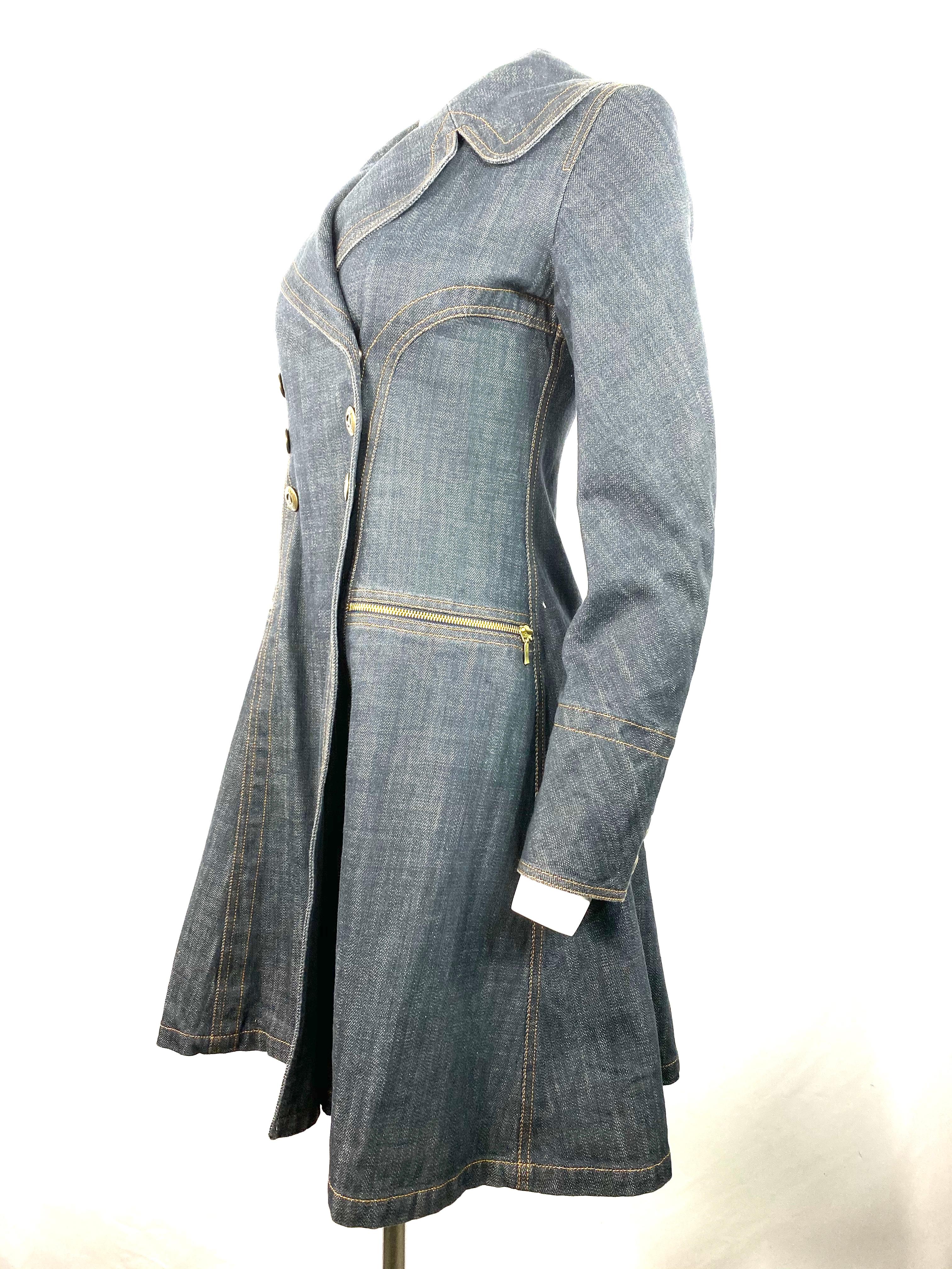 denim cloak