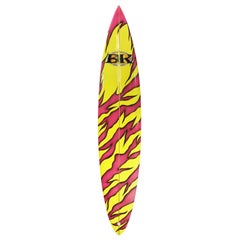 1990s Vintage BK Hawaii Surfboard by Barry Kanaiaupuni