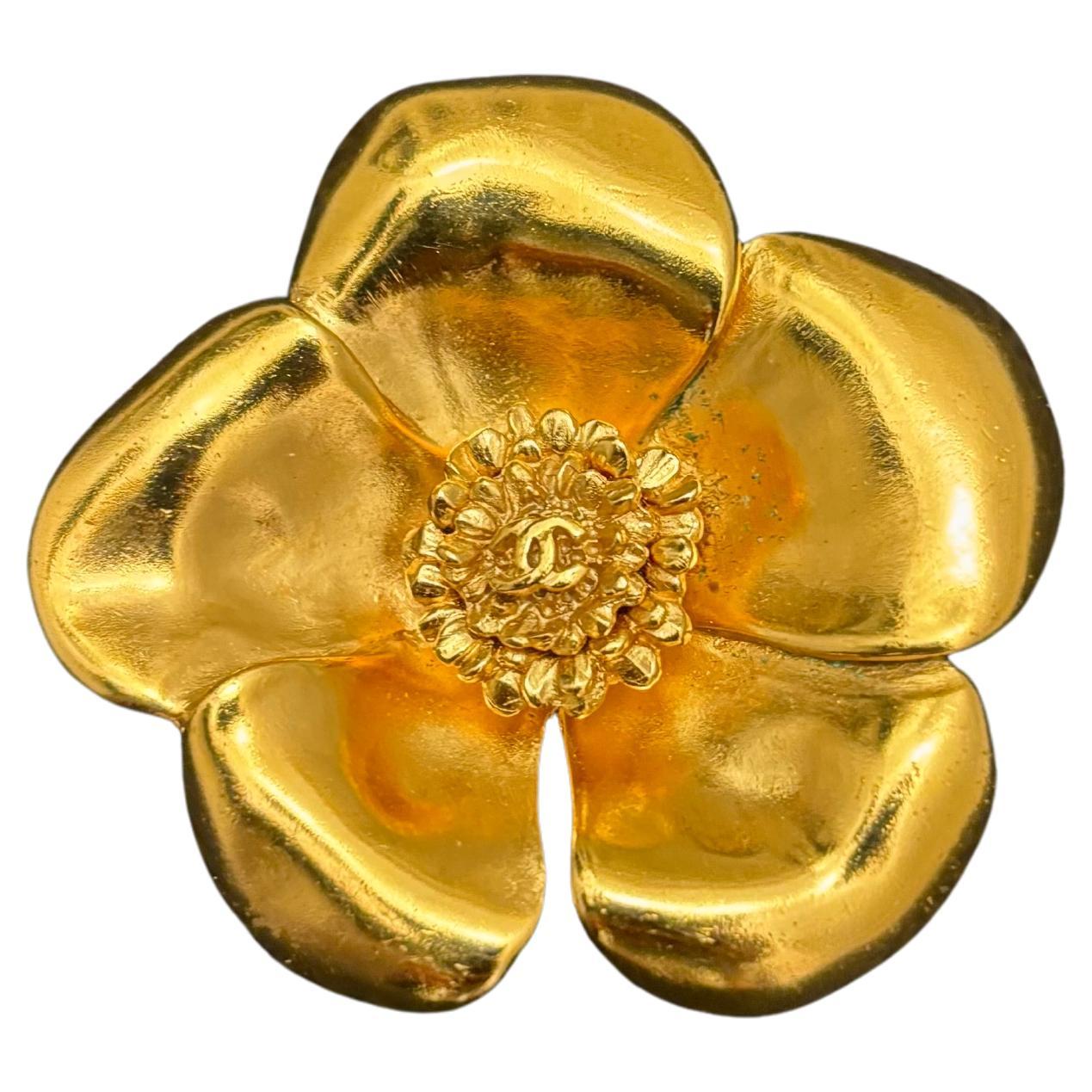 Vintage Chanel Camellia Brooch - 23 For Sale on 1stDibs | chanel