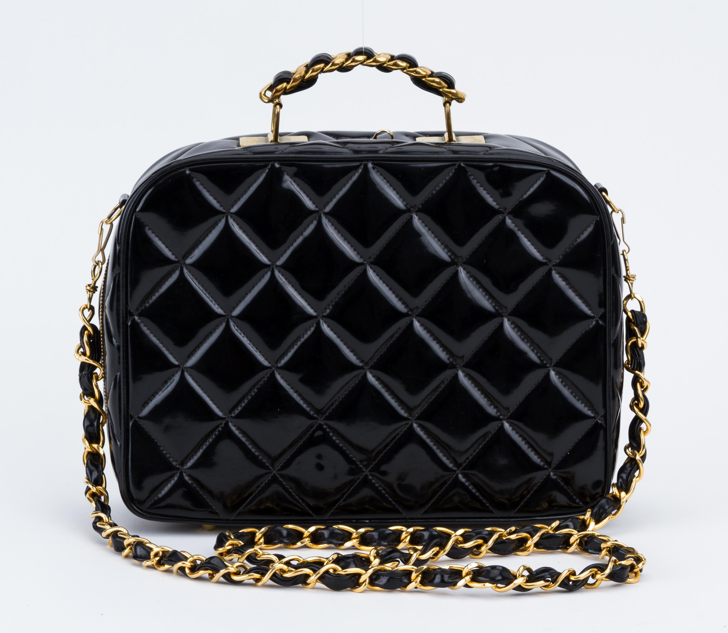 chanel hard case bag