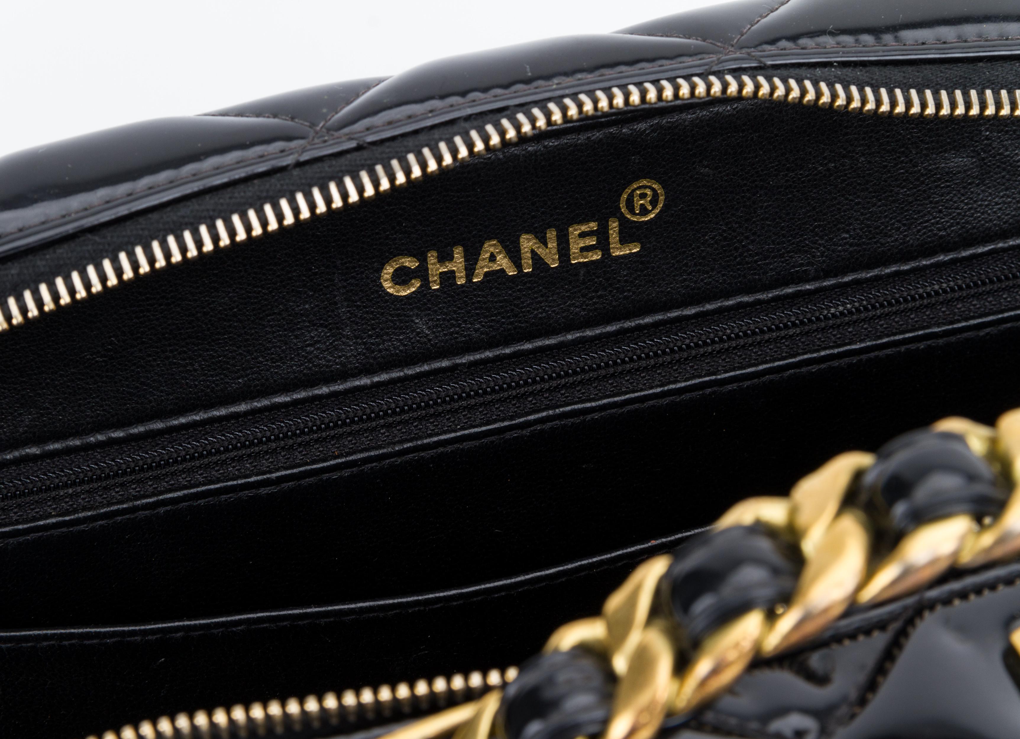 chanel hard case bolsa