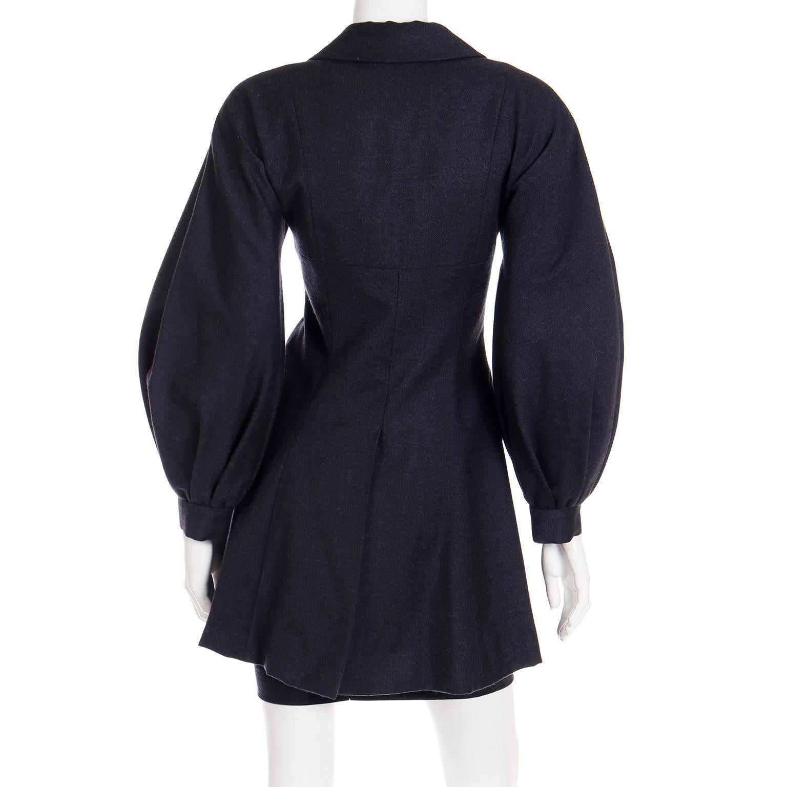 Christian Dior - Combinaison jupe et veste péplum vintage numérotée, demi-couture, années 1990 en vente 5