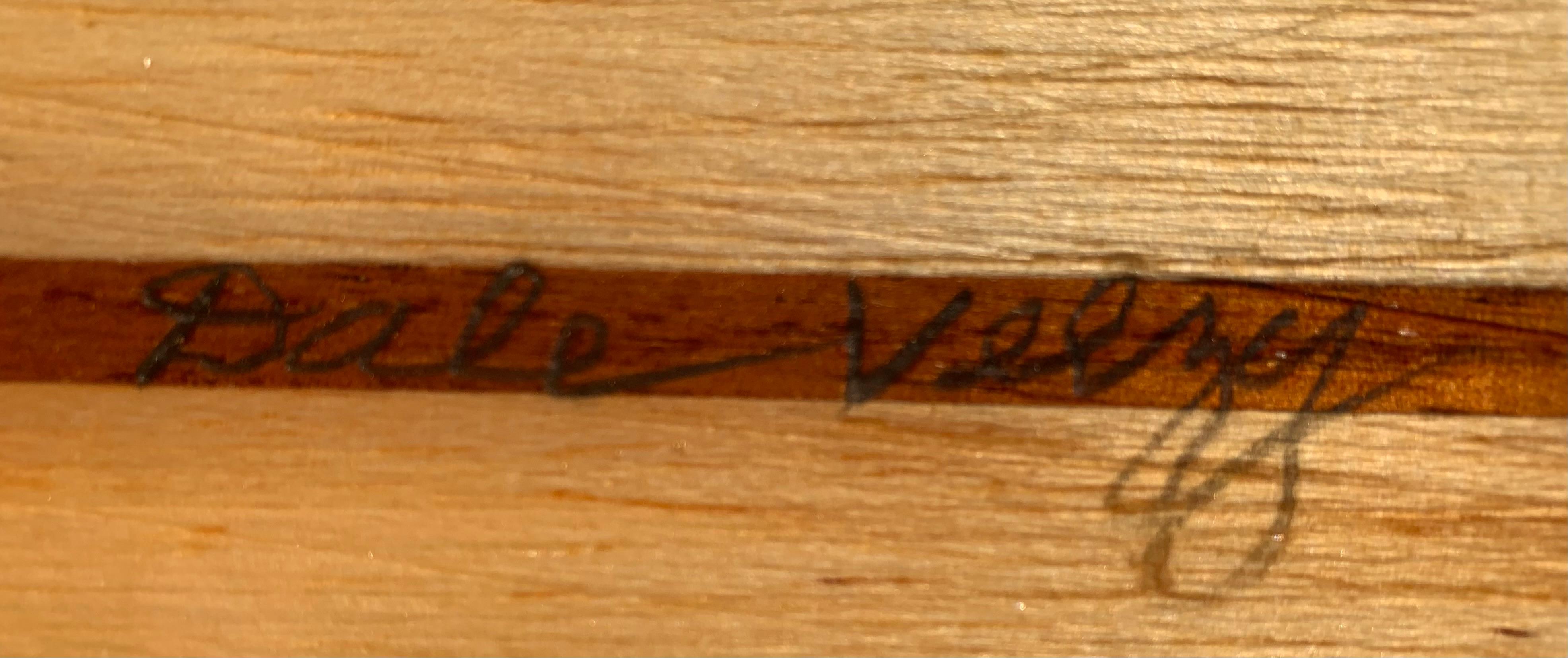 Fiberglass 1990s Vintage Dale Velzy balsawood longboard  For Sale