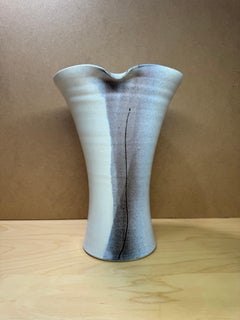 1990's Vintage Dan Flat Studio Pottery Vase