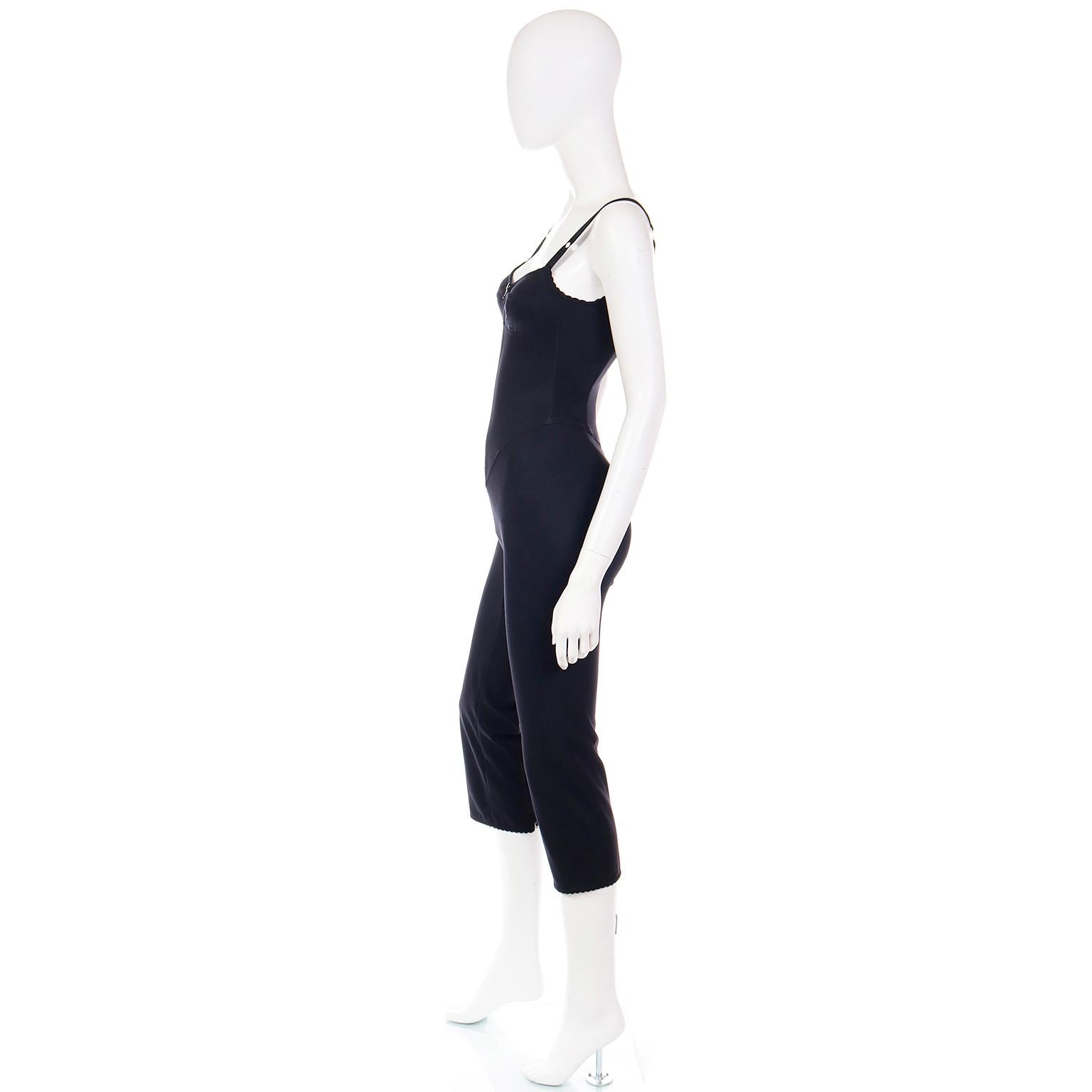  Combinaison vintage Dolce & Gabbana style lingerie, années 1990 Pour femmes 