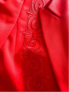 Vintage Escada Margaretha Ley Women's Wool Blazer Circa 1990s