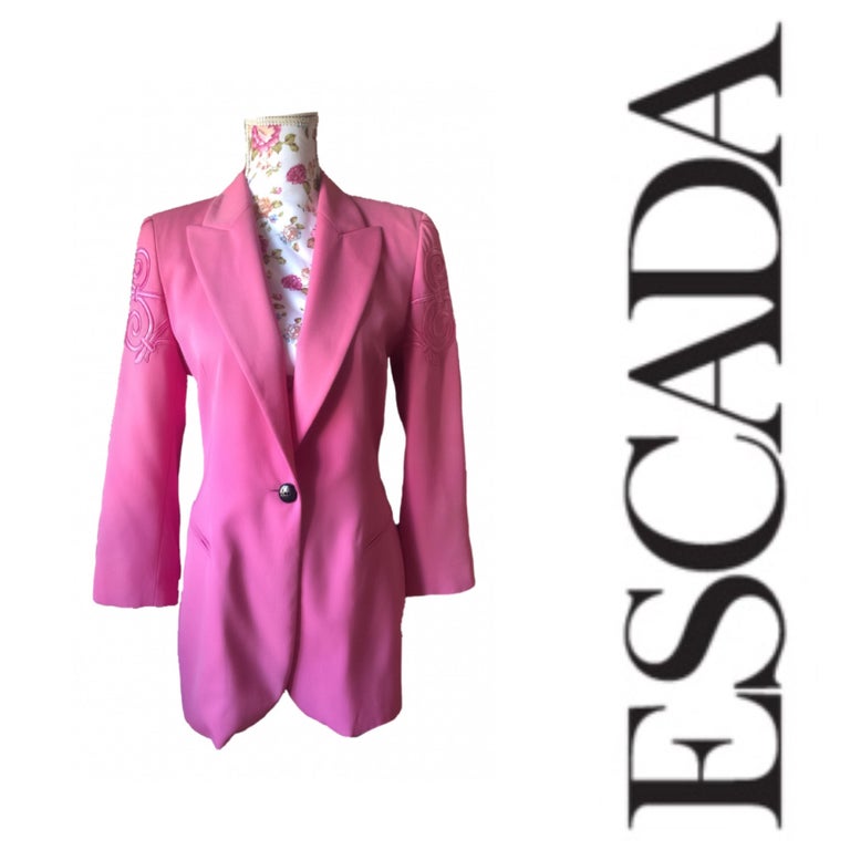 Great Description About Vintage Escada Blazer