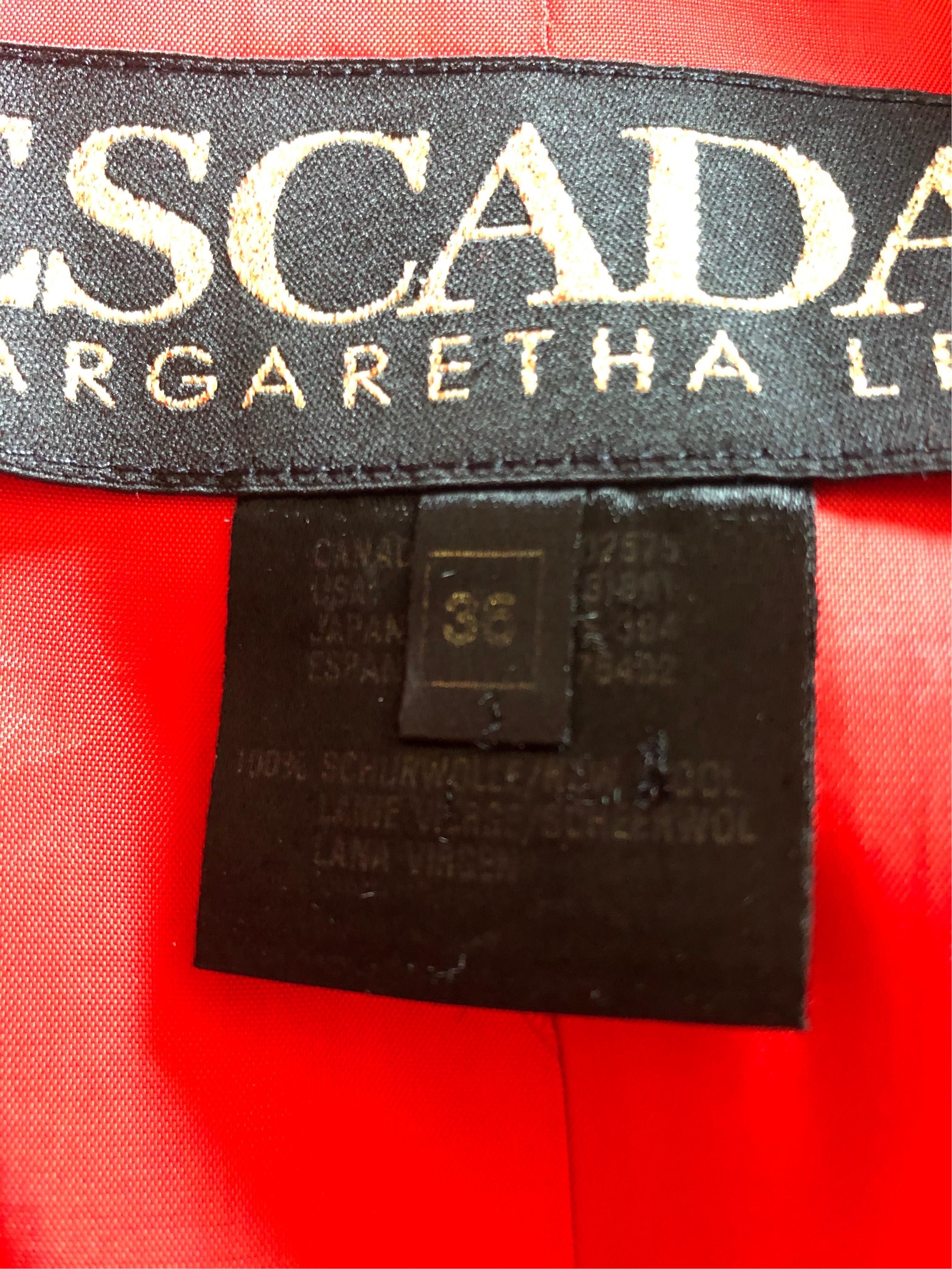 1990s Vintage Escada by Margaretha Ley blazer In Excellent Condition For Sale In LAGNY-SUR-MARNE, FR