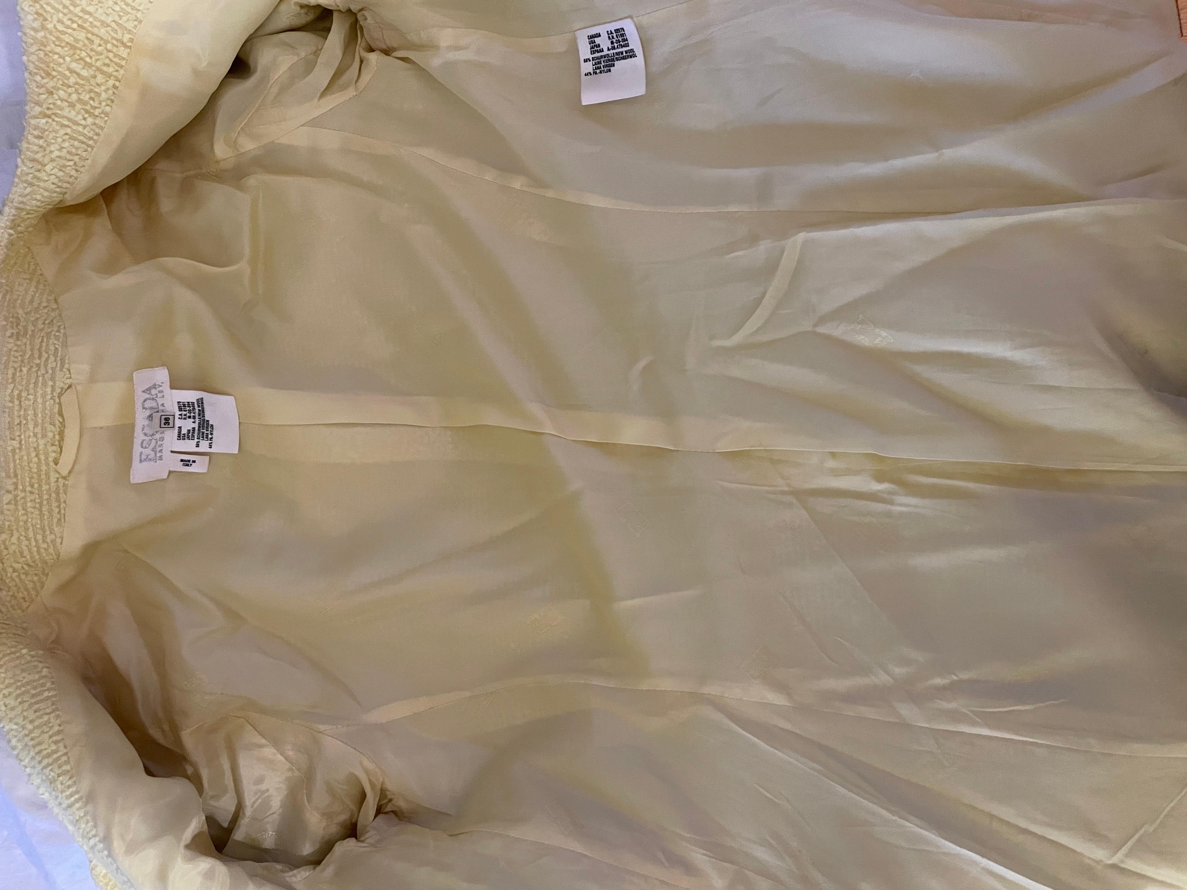 Veste vintage Escada par Margaretha Ley, années 1990 Pour femmes en vente