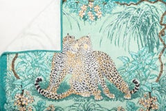 1990's Vintage Hermès Jungle Love Rare Beach Towel Excellent Condition